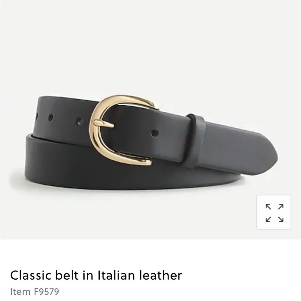 J.Crew classic leather belt